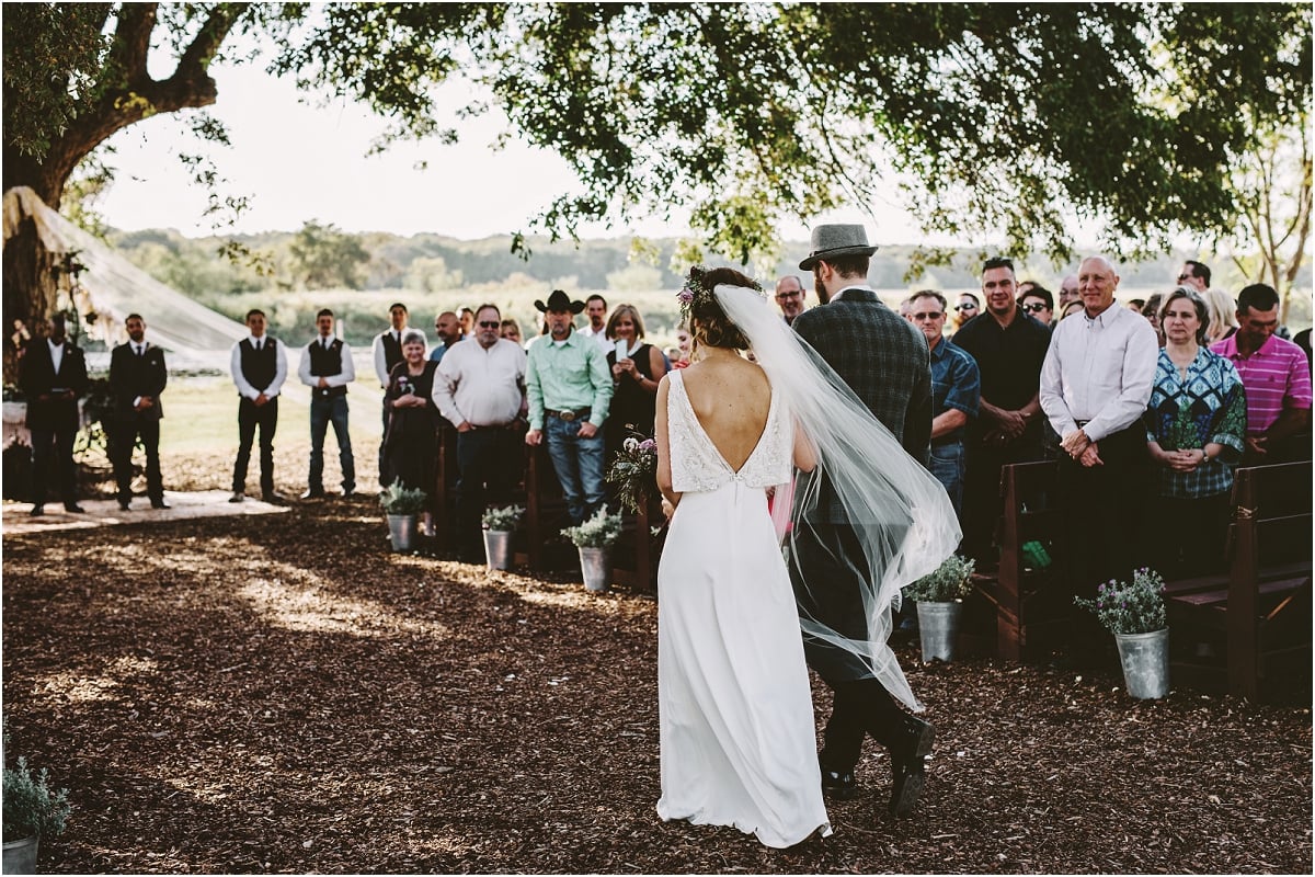 ceremony at old bison ranch