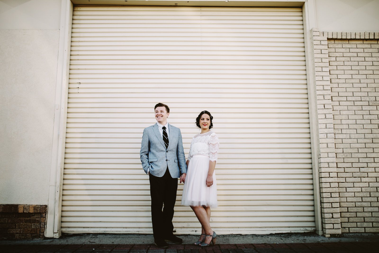 engagement session in deep ellum dallas