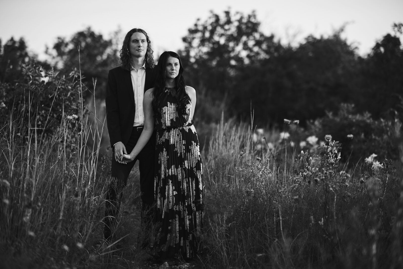 romantic fort worth engagement session