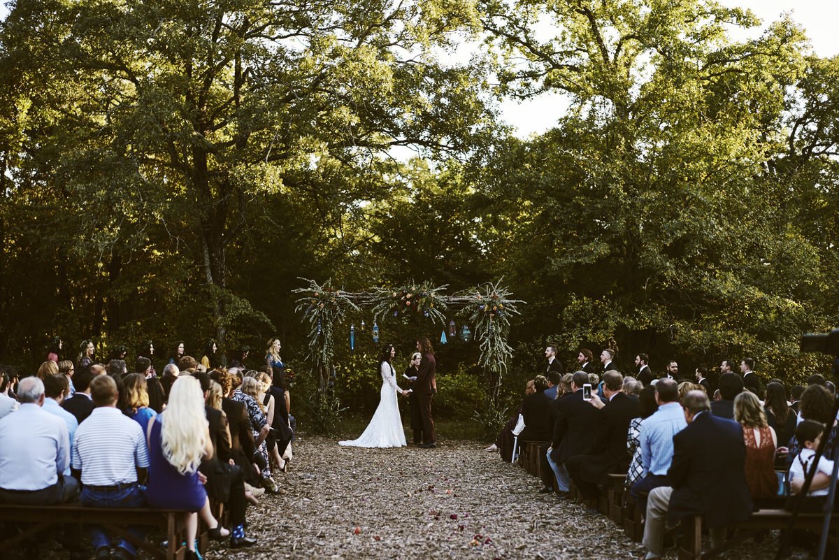 boho wedding at the grove