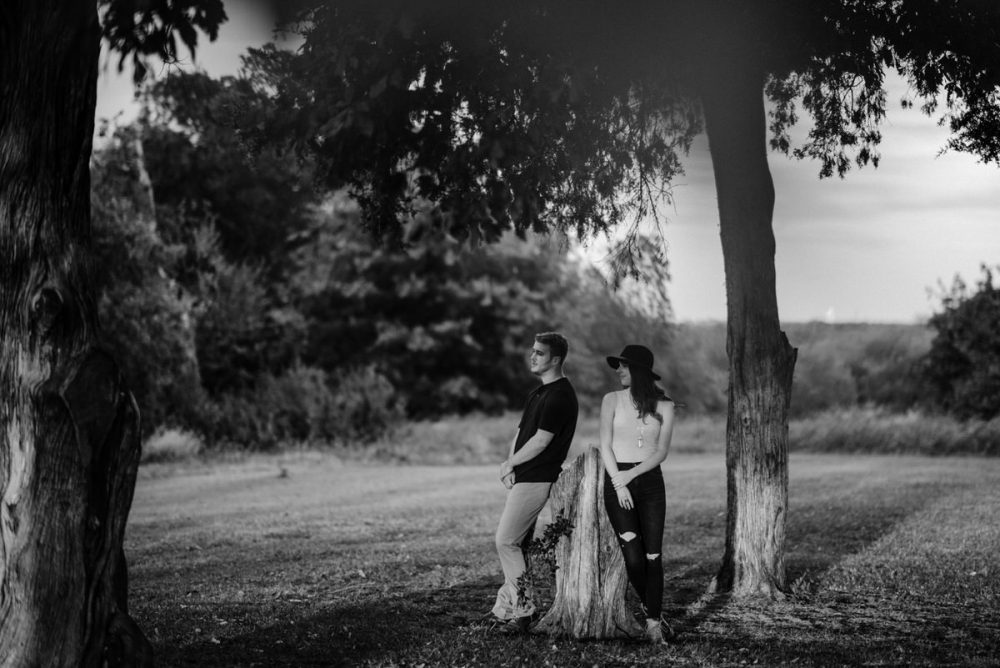 Engagement Session in McKinney - Alex and Mikaella