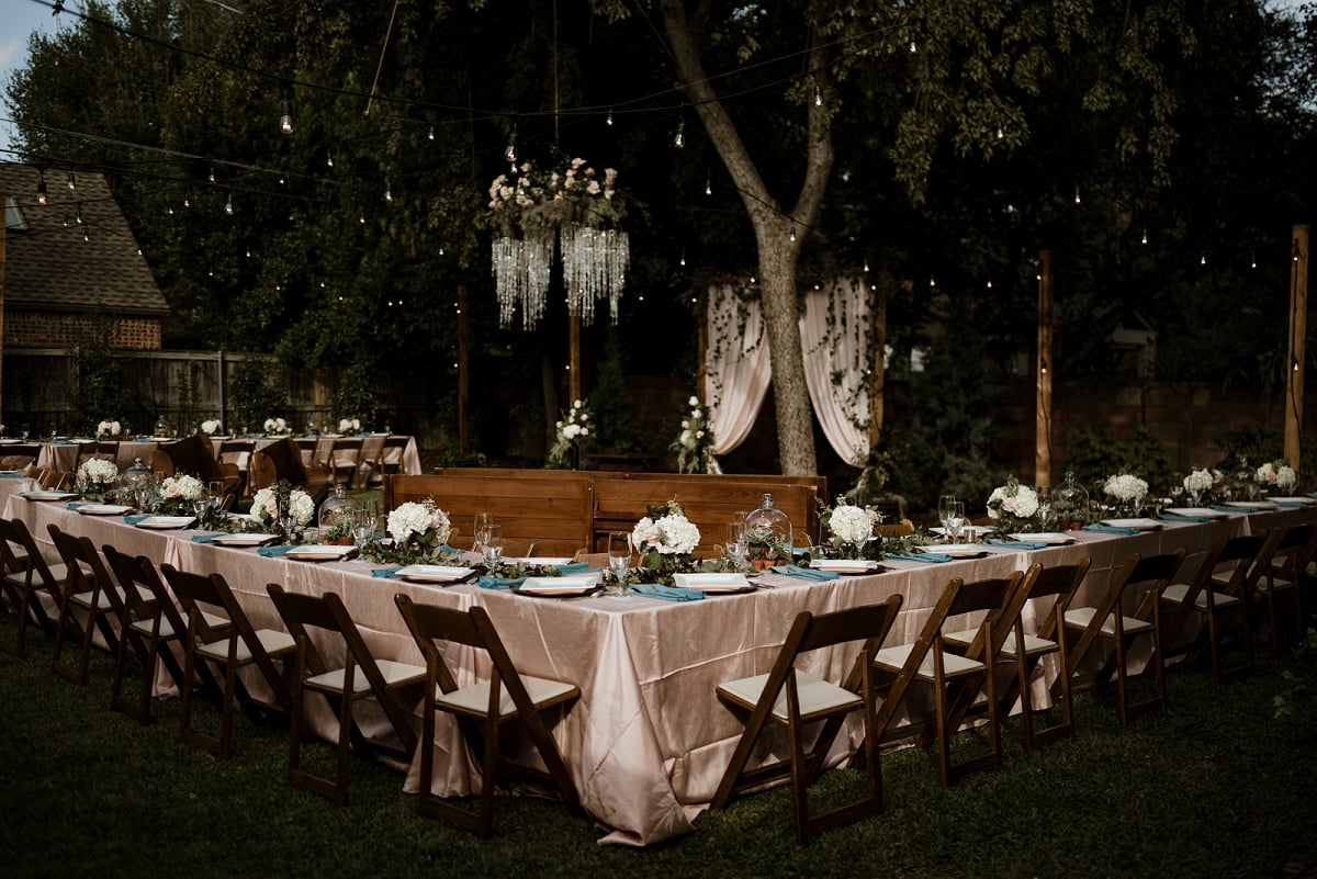 texas backyard wedding