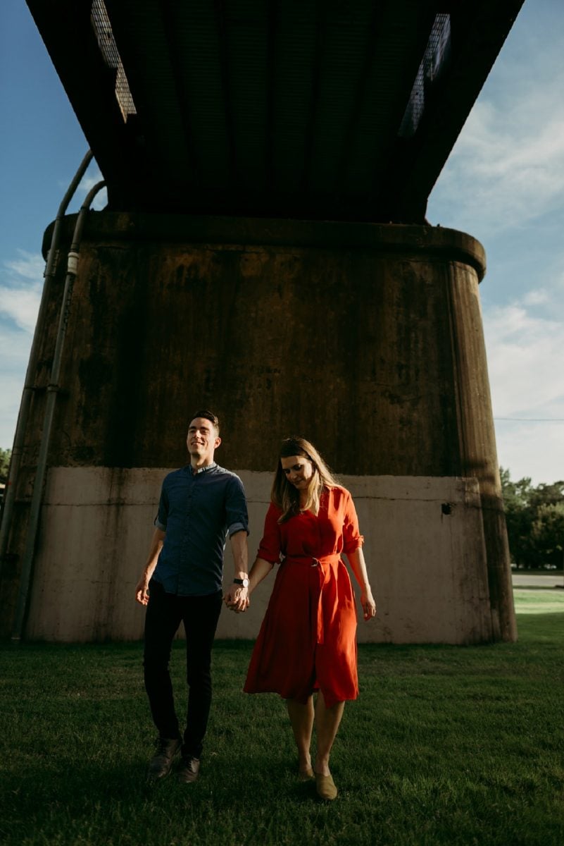 moody and hip austin engagement session