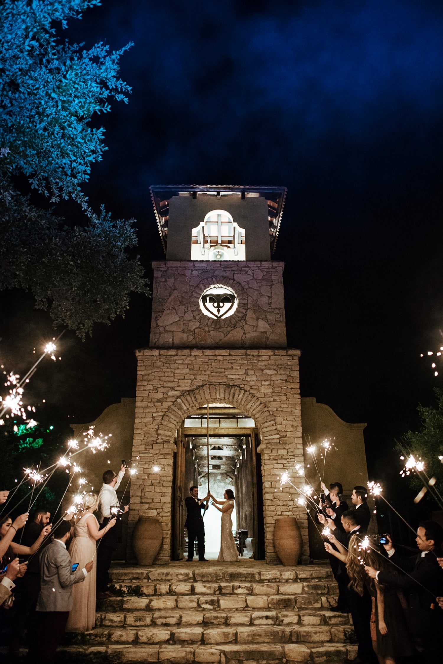 camp lucy hill country wedding