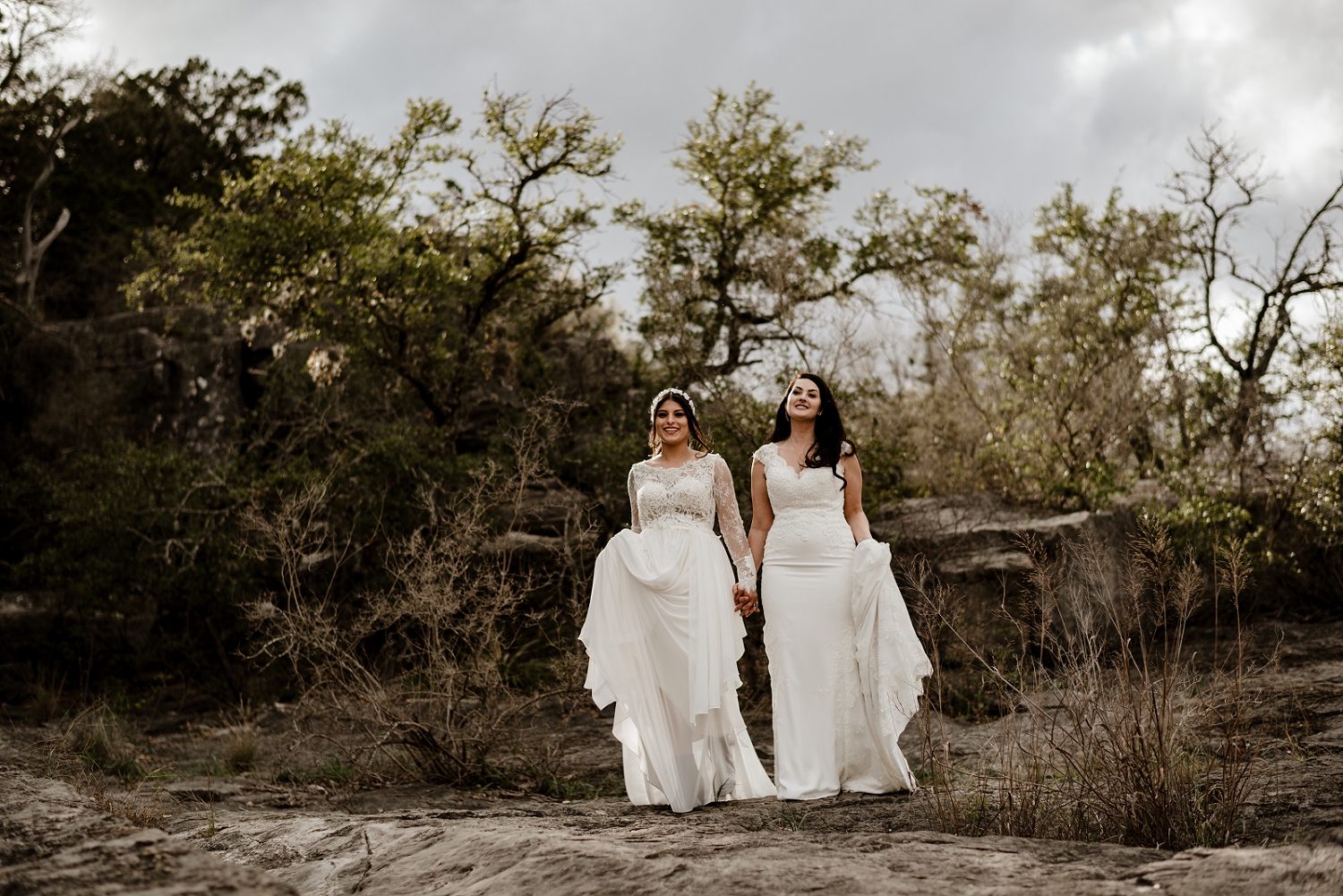 pedernales falls styled elopement texas