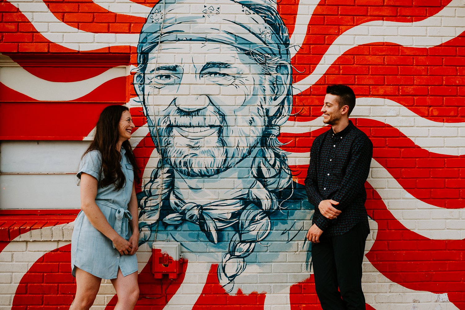 willie nelson mural south congress