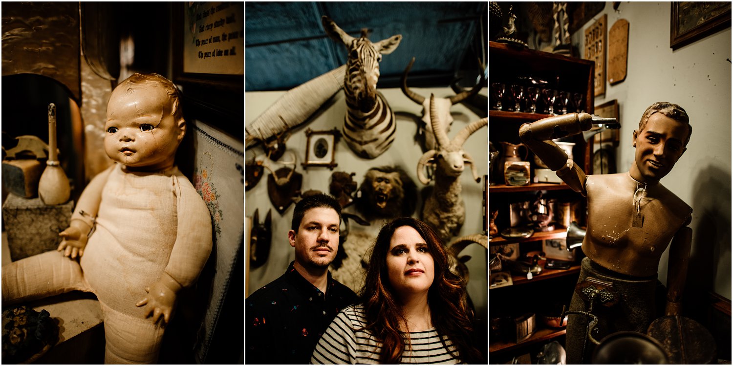 uncommon objects austin engagement session