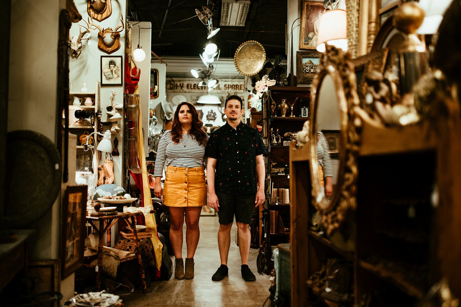 uncommon objects austin engagement session