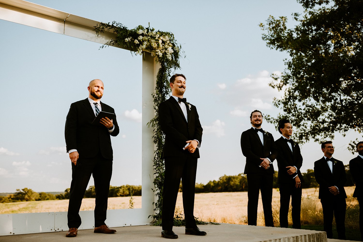 austin hill country prospect house wedding