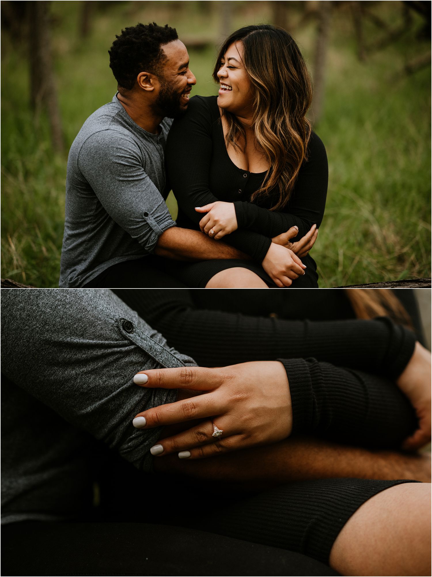 outdoor austin engagement session