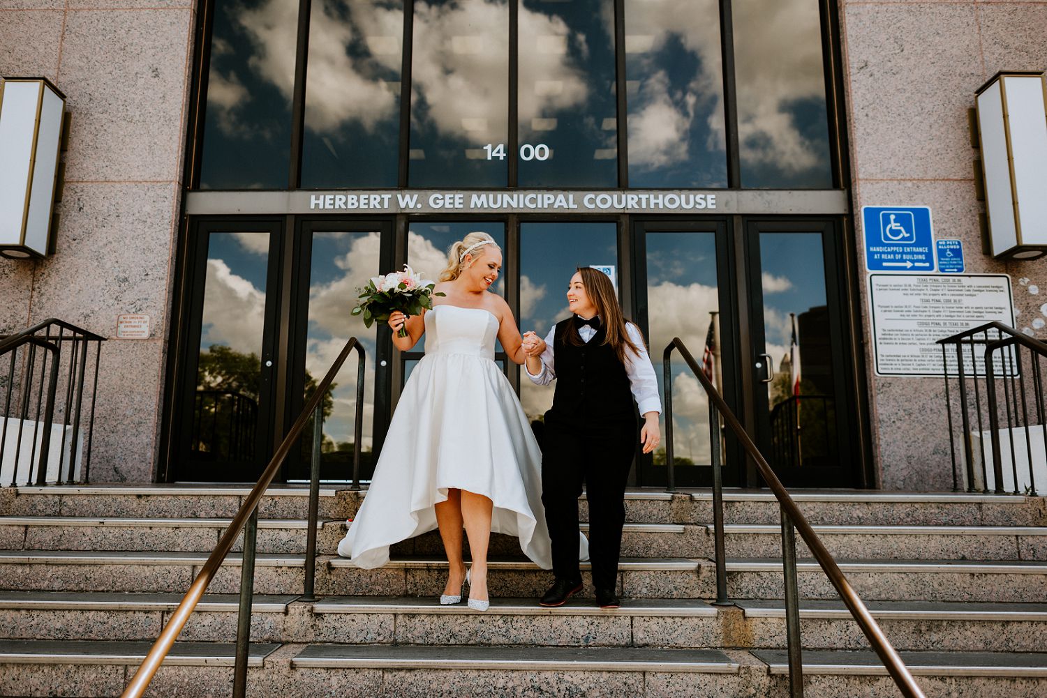 courthouse wedding in Houston