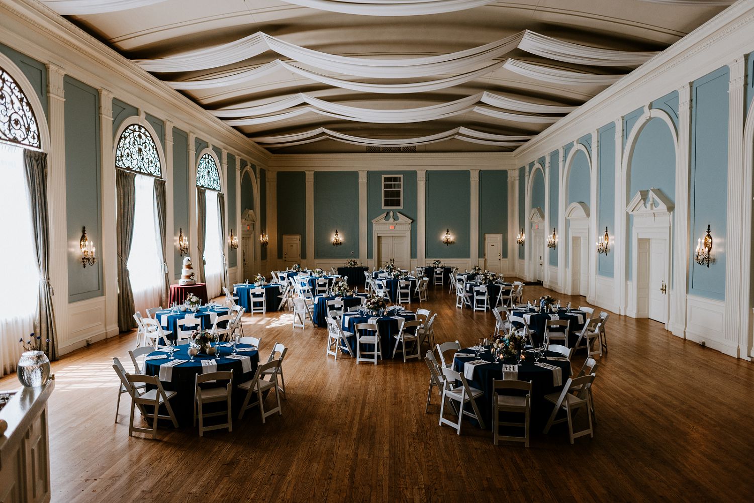 reception hall at the mansion austin