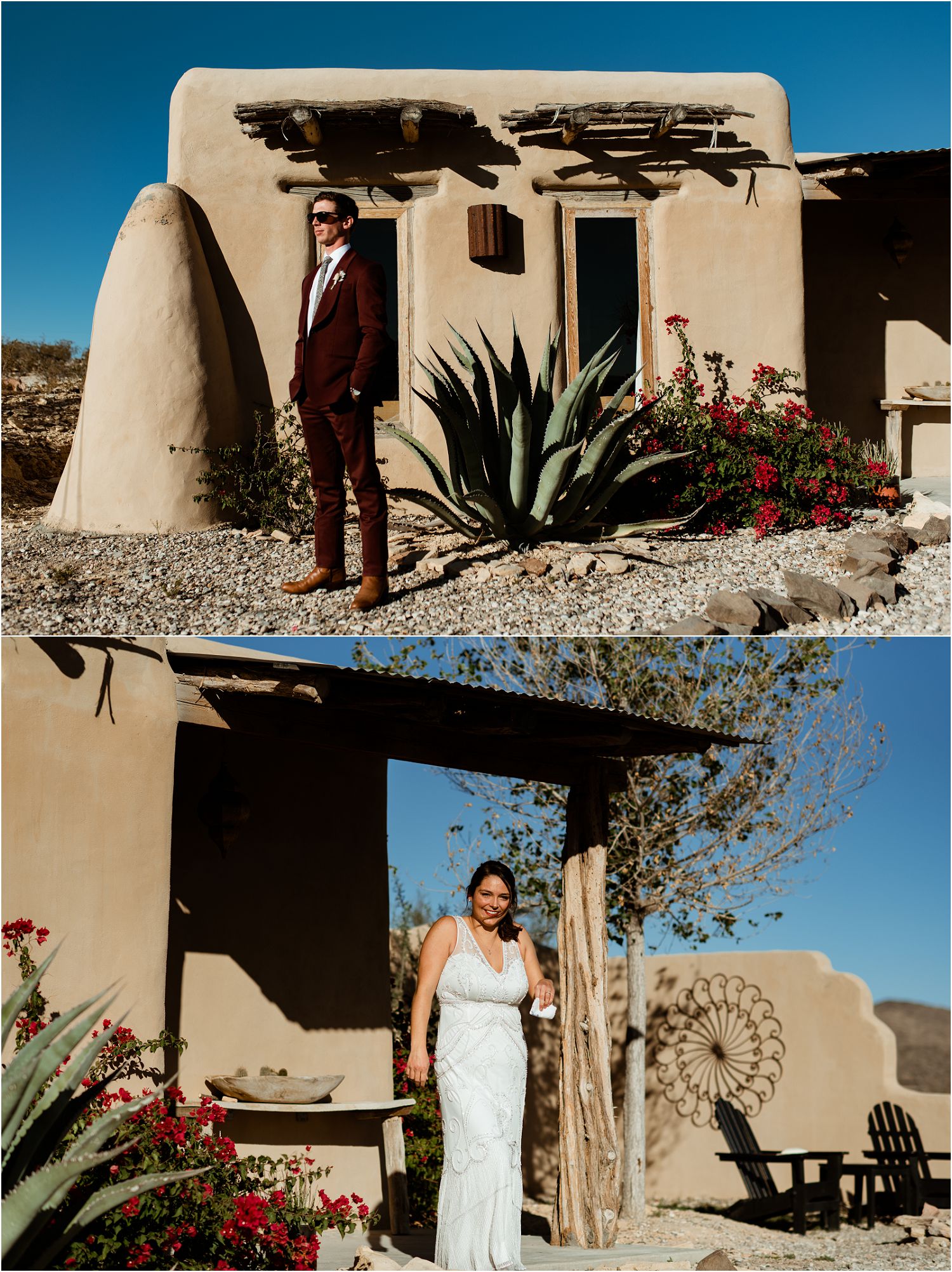 couple has first look terlingua