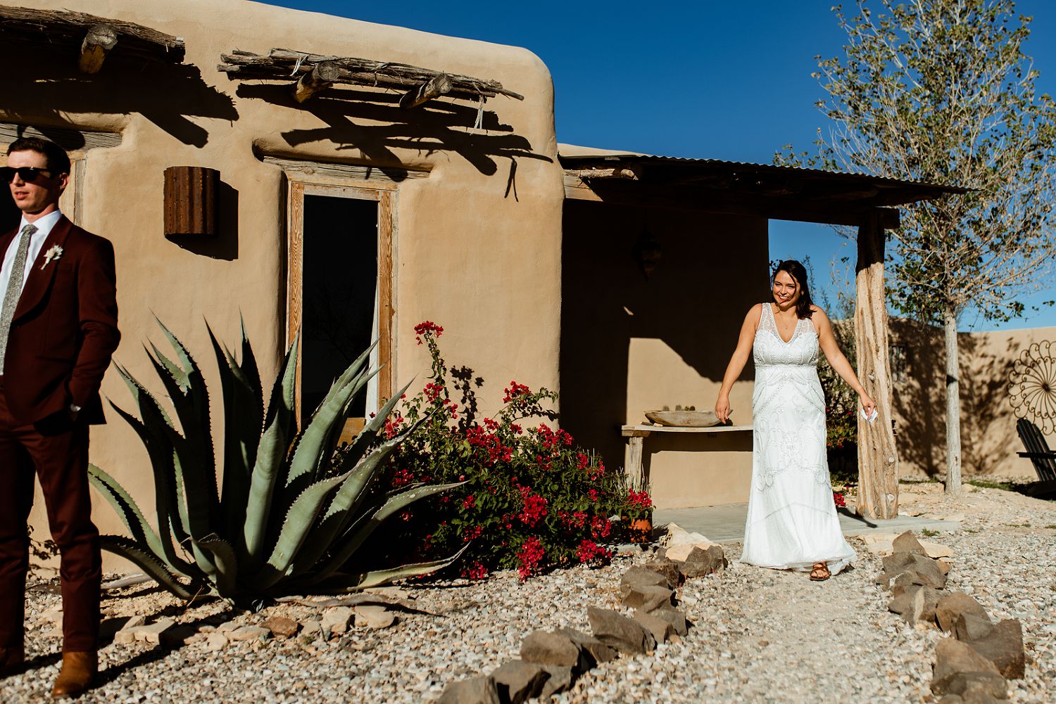 couple has first look terlingua