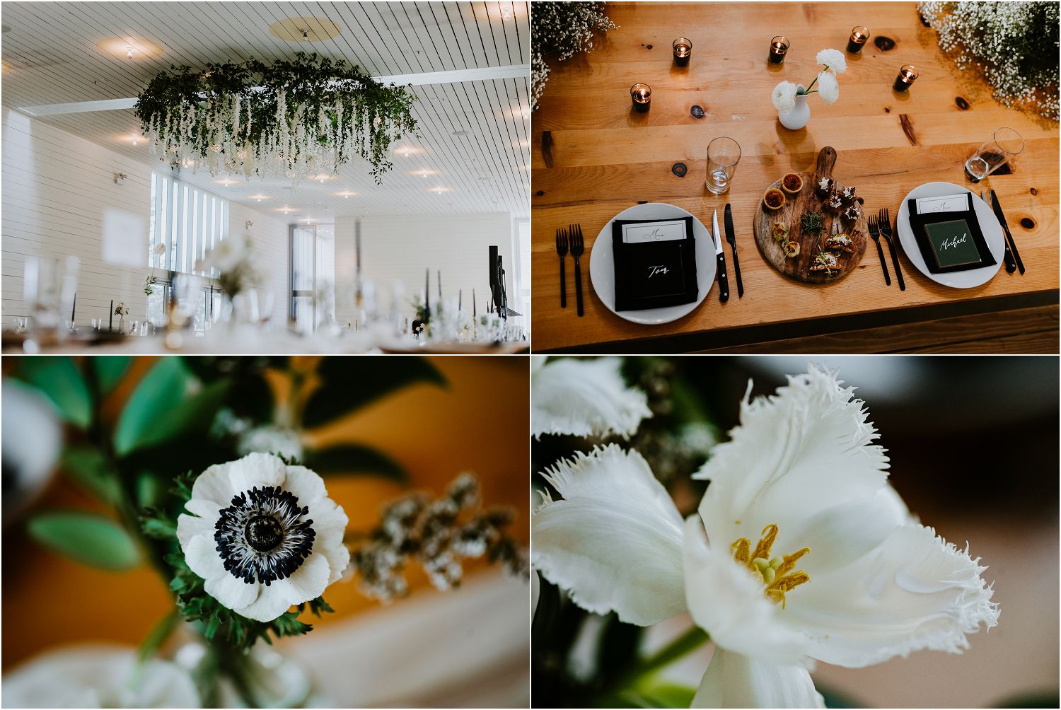 minimal elegant wedding details
