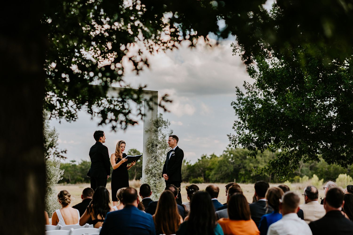 ceremony at Prospect House Dripping Springs